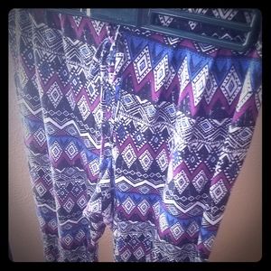 Sz M Comfy Harem Pants